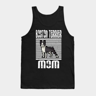 Boston Terrier Mom Proud Dogs Tank Top